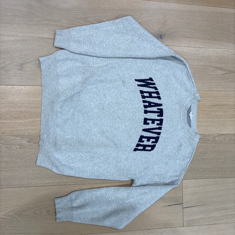 whatever sweater from Garage